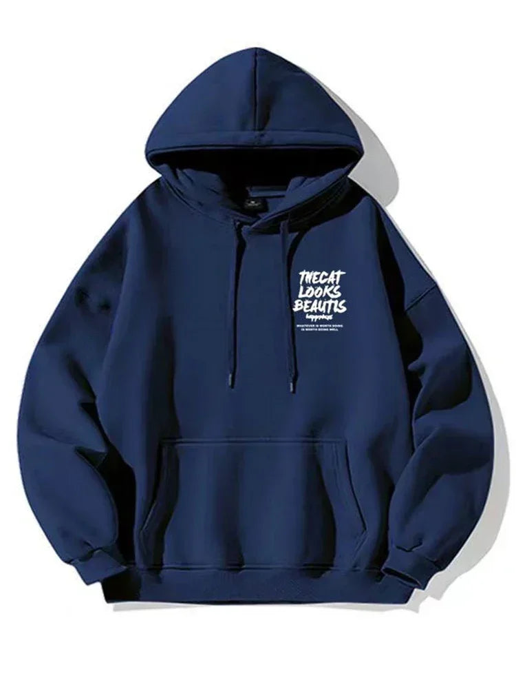 Men's Hoodies Streetwear Casual Comfortable Hip Hop Y2K Sweatshirts Anime Hoodie 2024 Spring Autumn Men Clothing Hoodies Women