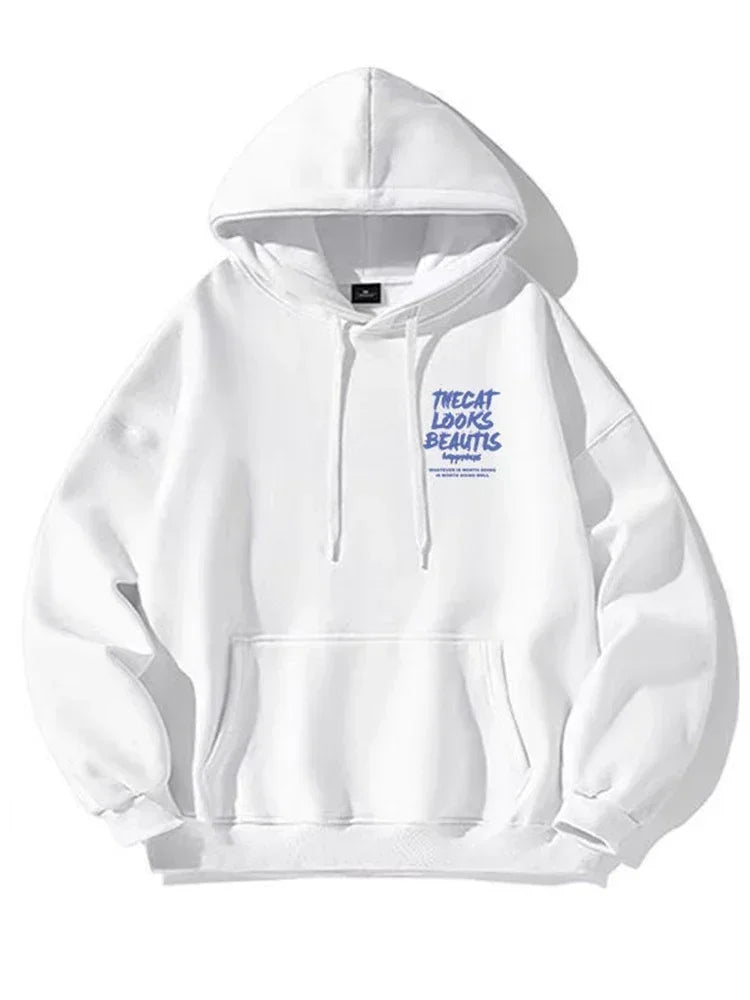 Men's Hoodies Streetwear Casual Comfortable Hip Hop Y2K Sweatshirts Anime Hoodie 2024 Spring Autumn Men Clothing Hoodies Women