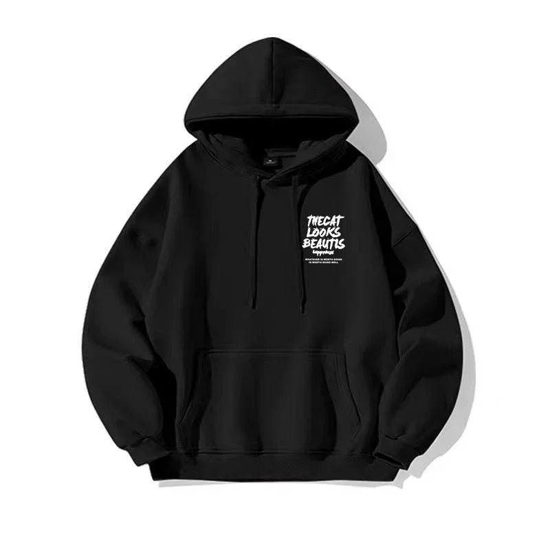 Men's Hoodies Streetwear Casual Comfortable Hip Hop Y2K Sweatshirts Anime Hoodie 2024 Spring Autumn Men Clothing Hoodies Women