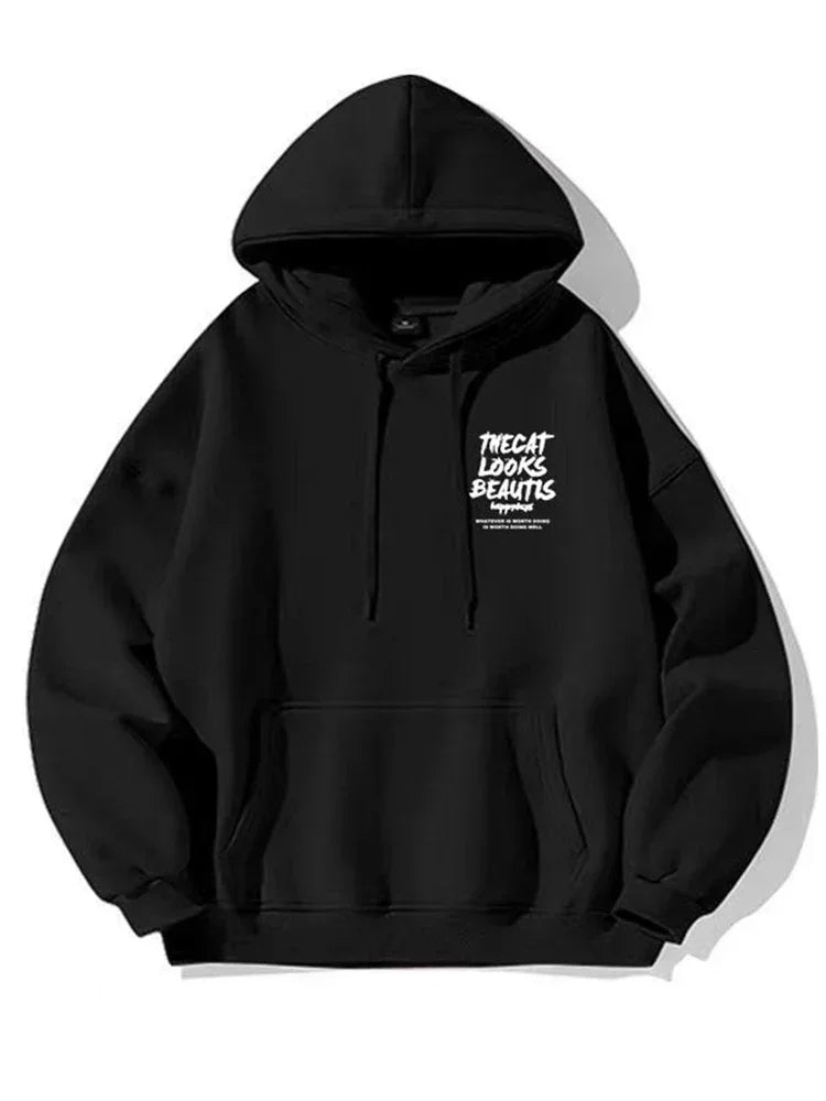 Men's Hoodies Streetwear Casual Comfortable Hip Hop Y2K Sweatshirts Anime Hoodie 2024 Spring Autumn Men Clothing Hoodies Women