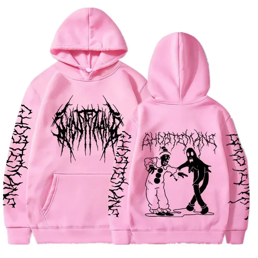 Fashion Hoodies Men Women Hip Hop Hoodies Rapper Clothing Gothic Jackets Ghostemane New Sweatshirts