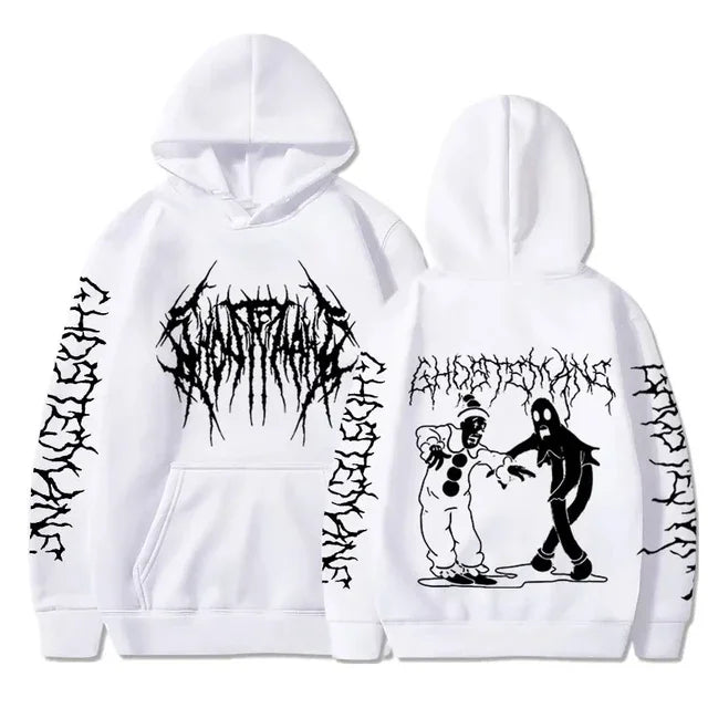 Fashion Hoodies Men Women Hip Hop Hoodies Rapper Clothing Gothic Jackets Ghostemane New Sweatshirts