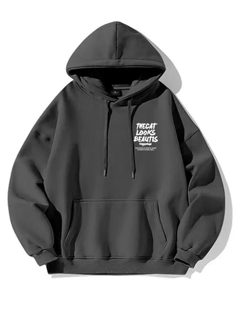 Men's Hoodies Streetwear Casual Comfortable Hip Hop Y2K Sweatshirts Anime Hoodie 2024 Spring Autumn Men Clothing Hoodies Women