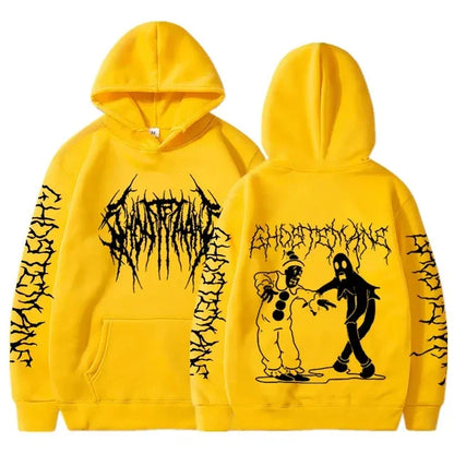 Fashion Hoodies Men Women Hip Hop Hoodies Rapper Clothing Gothic Jackets Ghostemane New Sweatshirts