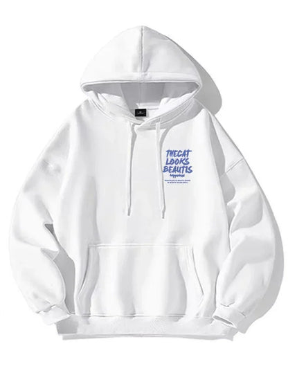 Men's Hoodies Streetwear Casual Comfortable Hip Hop Y2K Sweatshirts Anime Hoodie 2024 Spring Autumn Men Clothing Hoodies Women