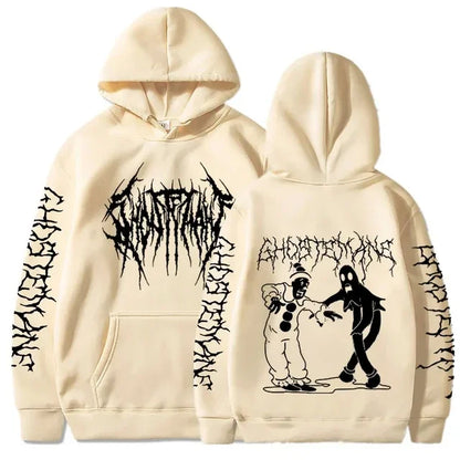 Fashion Hoodies Men Women Hip Hop Hoodies Rapper Clothing Gothic Jackets Ghostemane New Sweatshirts