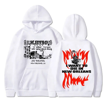 $uicideboy $hooded suicide boy, I want to die in New Orleans, super fashionable hoodie
