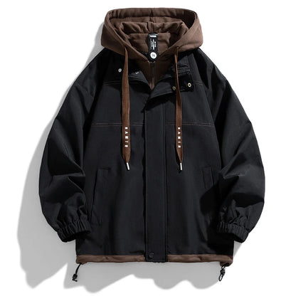 Hoodies Sweatshirt Mens Spring autumn New Pure color Stand collar hooded youth Casual Hoodie Men's Casual Sweatshirts M-5XL 2323