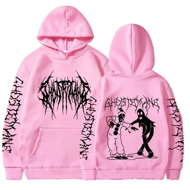 Fashion Hoodies Men Women Hip Hop Hoodies Rapper Clothing Gothic Jackets Ghostemane New Sweatshirts