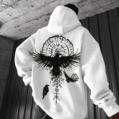 Hoodie Men Luxury Men's Sweatshirt Round Neck Hooded Shirt New Trendy Brand Printed Top With Bottoming Shirt For Autumn Wear