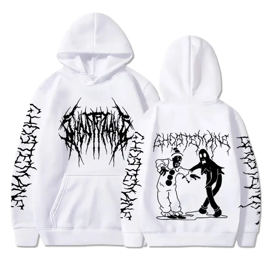 Fashion Hoodies Men Women Hip Hop Hoodies Rapper Clothing Gothic Jackets Ghostemane New Sweatshirts